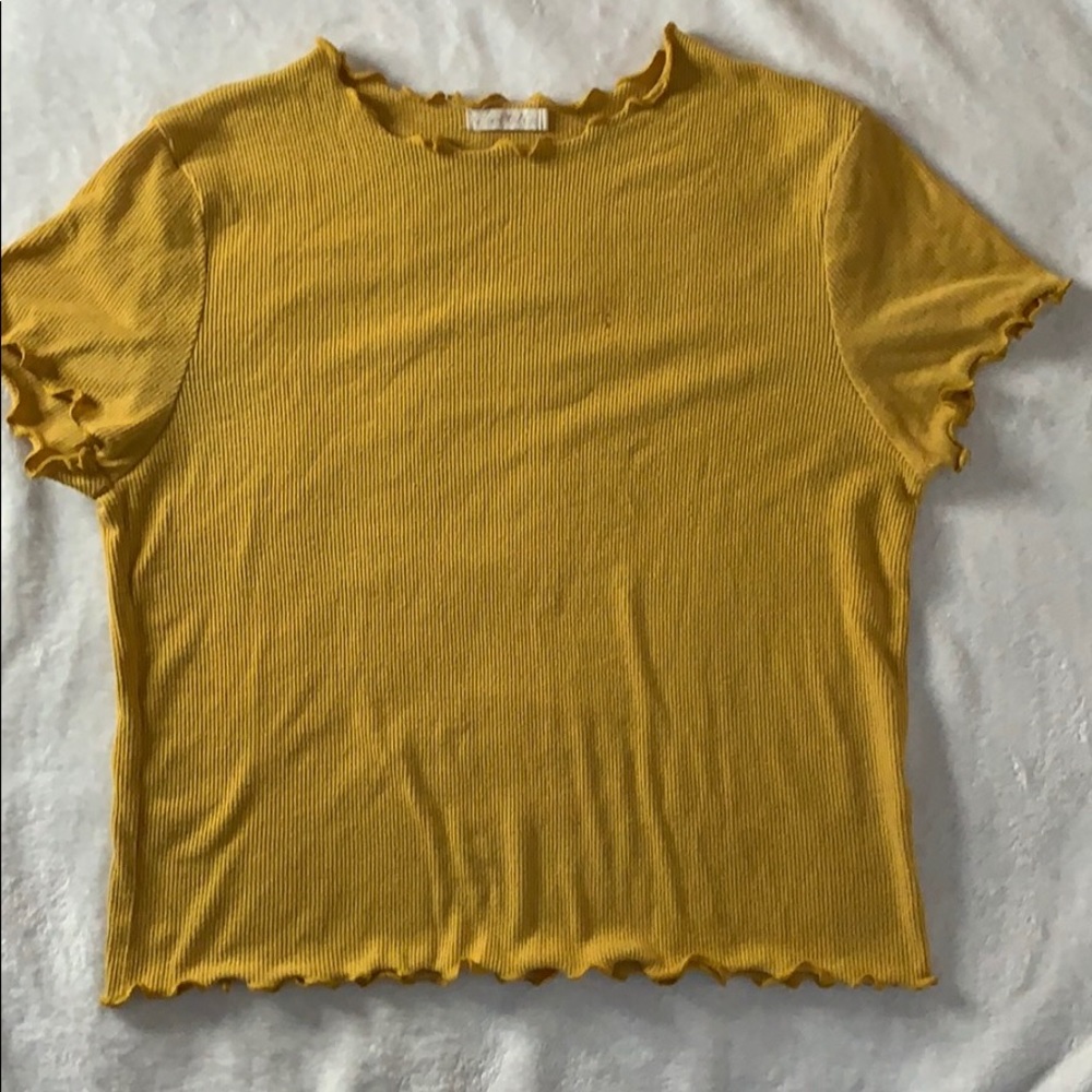 Yellow shirt